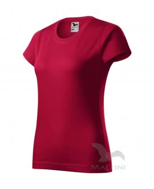 Tricou premium bumbac 160g/m2 , finisaj cu silicon, Rosu marlboro