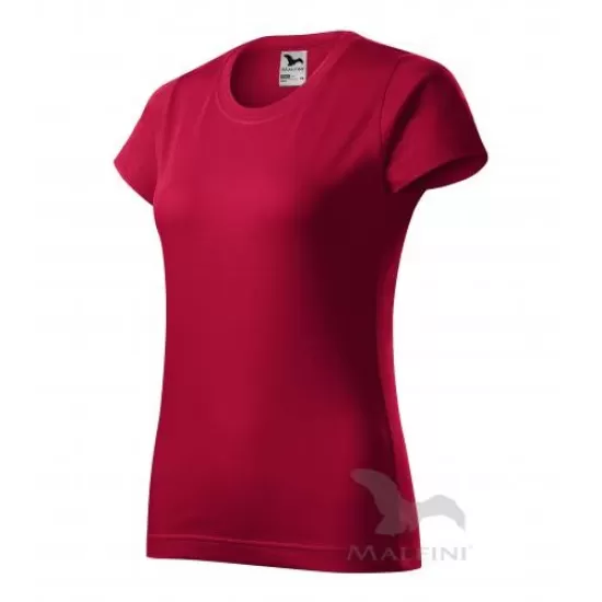 Tricou premium bumbac 160g/m2 , finisaj cu silicon, Rosu marlboro Tricou premium bumbac 160g/m2 , finisaj cu silicon, Rosu marlboro