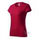 Tricou premium bumbac 160g/m2 , finisaj cu silicon, Rosu marlboro Tricou premium bumbac 160g/m2 , finisaj cu silicon, Rosu marlboro