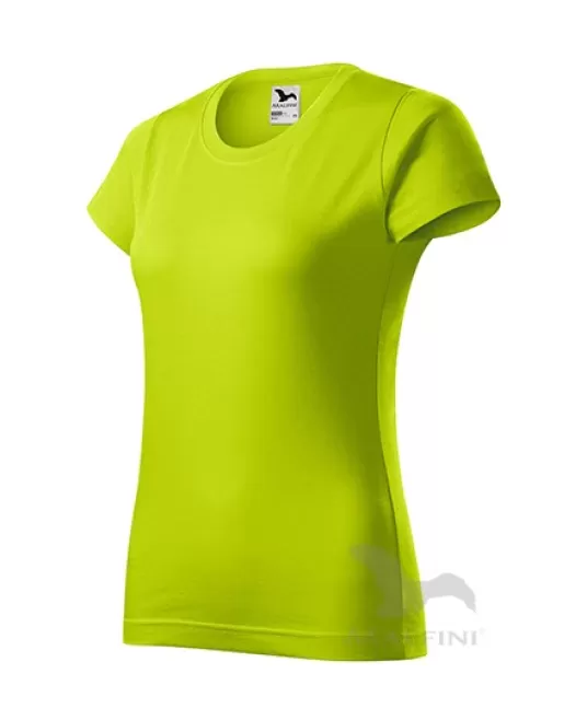 Tricou premium bumbac 160g/m2 , finisaj cu silicon, Verde Lime