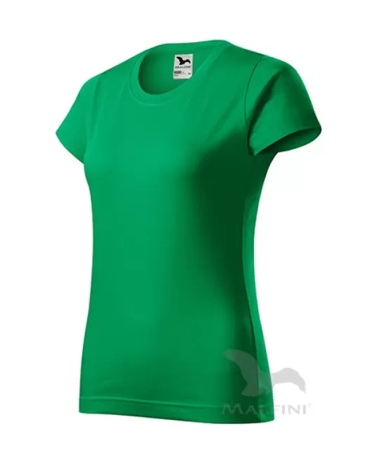 Tricou premium bumbac 160g/m2 , finisaj cu silicon,  Verde mediu