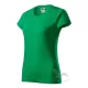 Tricou premium bumbac 160g/m2 , finisaj cu silicon, Verde mediu Tricou premium bumbac 160g/m2 , finisaj cu silicon, Verde mediu