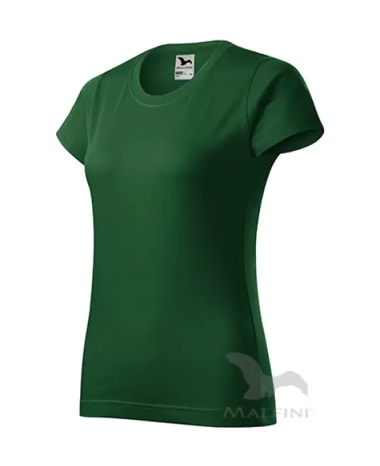 Tricou premium bumbac 160g/m2 , finisaj cu silicon, Verde sticla
