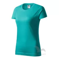 Tricou premium bumbac 160g/m2 , finisaj cu silicon, Verde smarald