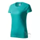 Tricou premium bumbac 160g/m2 , finisaj cu silicon, Verde smarald Tricou premium bumbac 160g/m2 , finisaj cu silicon, Verde smarald