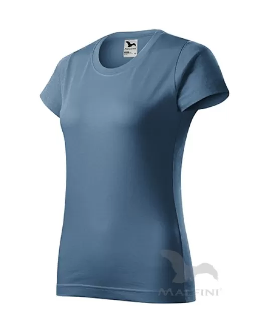 Tricou premium bumbac 160g/m2 , finisaj cu silicon, Denim