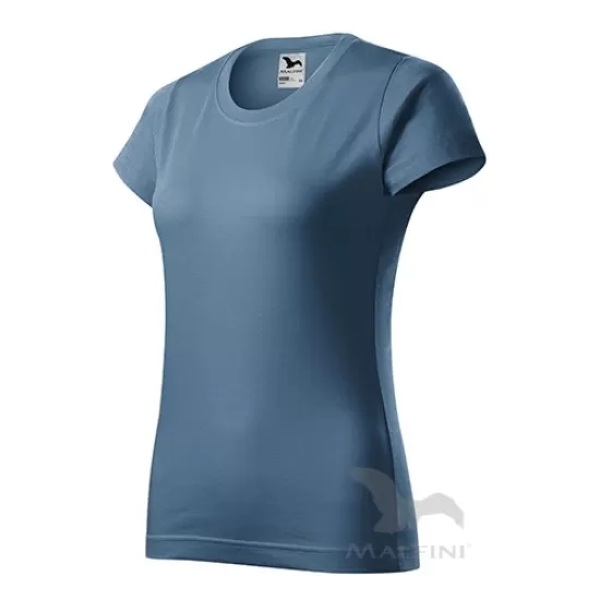 Tricou premium bumbac 160g/m2 , finisaj cu silicon, Denim Tricou premium bumbac 160g/m2 , finisaj cu silicon, Denim