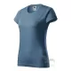 Tricou premium bumbac 160g/m2 , finisaj cu silicon, Denim Tricou premium bumbac 160g/m2 , finisaj cu silicon, Denim