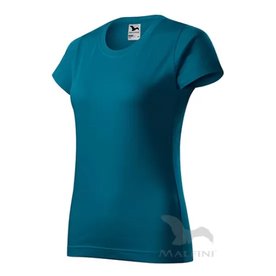 Tricou premium bumbac 160g/m2 , finisaj cu silicon, Albastru petrol Tricou premium bumbac 160g/m2 , finisaj cu silicon, Albastru petrol