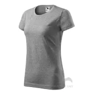 Tricou premium bumbac 160g/m2 , finisaj cu silicon, Gri inchis