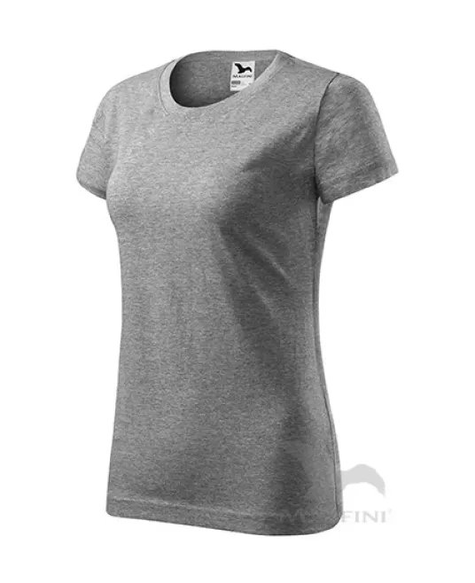 Tricou premium bumbac 160g/m2 , finisaj cu silicon, Gri inchis