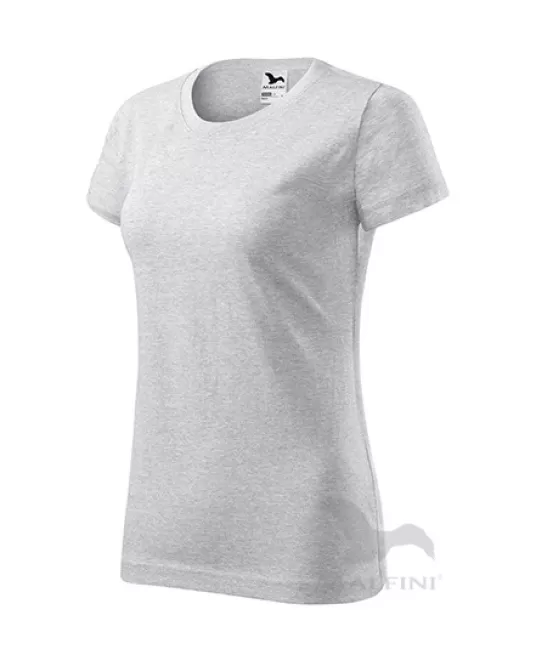 Tricou premium bumbac 160g/m2 , finisaj cu silicon,  Gri deschis