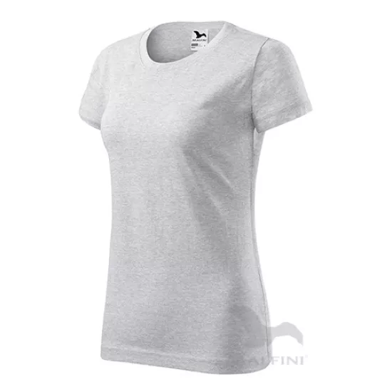 Tricou premium bumbac 160g/m2 , finisaj cu silicon, Gri deschis Tricou premium bumbac 160g/m2 , finisaj cu silicon, Gri deschis