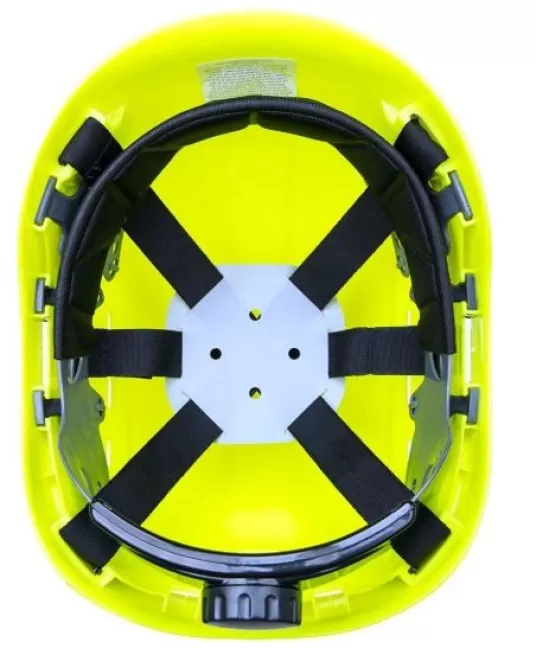 Casca ventilata pentru lucru la inaltime, calitate premium  PS63 Galben