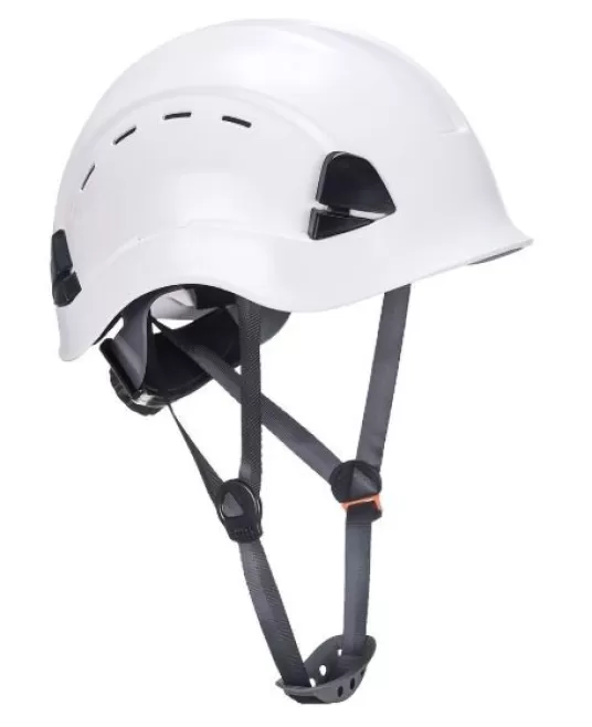 Casca ventilata pentru lucru la inaltime, calitate premium PS63] Alb
