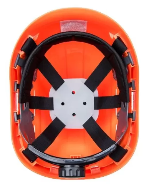 Casca ventilata pentru lucru la inaltime, calitate premium PS63] Portocaliu