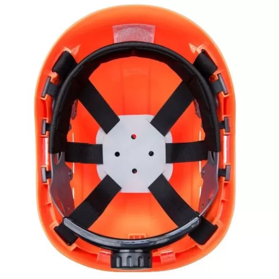 Casca ventilata pentru lucru la inaltime, calitate premium PS63] Portocaliu
