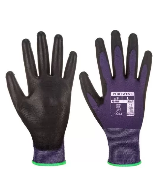 Manusi touchscreen [A195] Violet si negru