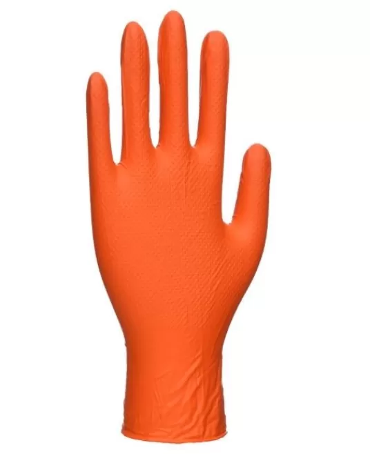 Manusi unica folosinta nitril Crystal Grip-ultra-rezistente, 100 buc/cutie