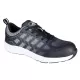 Pantofi de protectie cu bombeu metalic si lamela, talpa EVA/cauciuc, S1P [FT15] Negru si alb