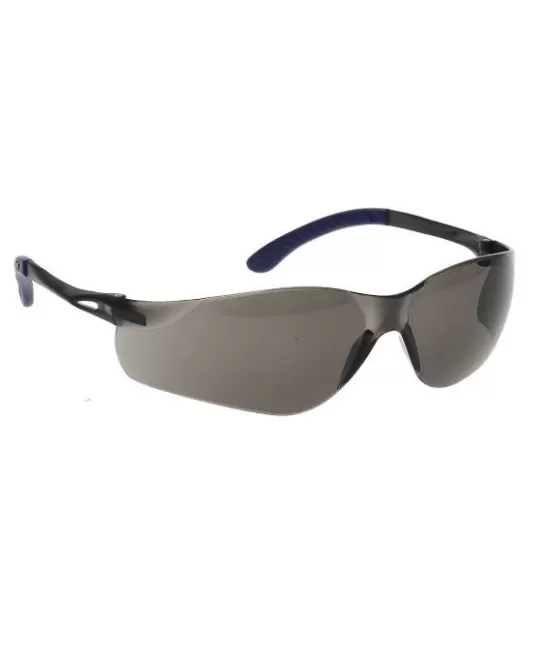 Ochelari de protectie EN166, protectie laterala, usori, snur inclus, 24gr [PW38] Fumuriu