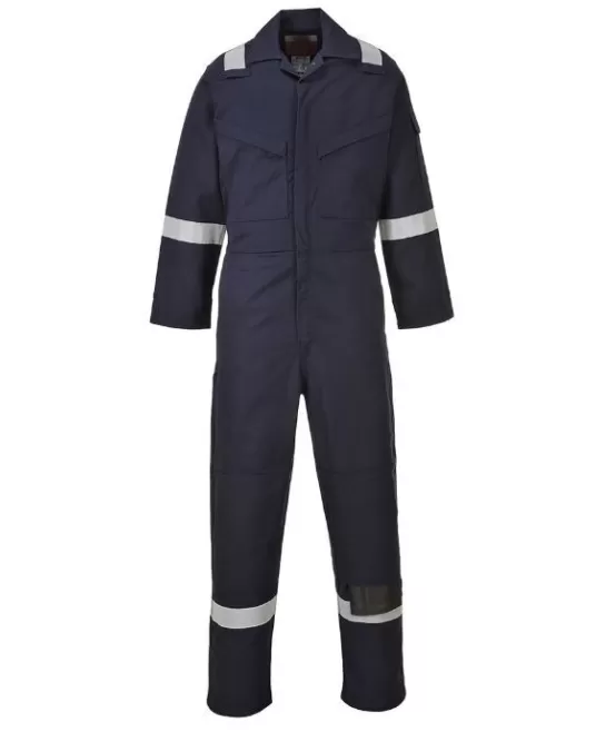 Combinezon de protectie Antistatic 350g [FR50] Bleumarin