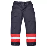 Pantaloni ignifugi, antistatici, protectie arc electric Bizflame Plus,  Bleumarin si rosu Pantaloni ignifugi, antistatici, protectie arc electric Bizflame Plus,  Bleumarin si rosu