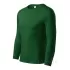 Tricou maneca lunga unisex, bumbac 150g/m2, Malfini P75, Verde sticla