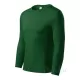 Tricou maneca lunga unisex, bumbac 150g/m2, Malfini P75, Verde sticla Tricou maneca lunga unisex, bumbac 150g/m2, Malfini P75, Verde sticla