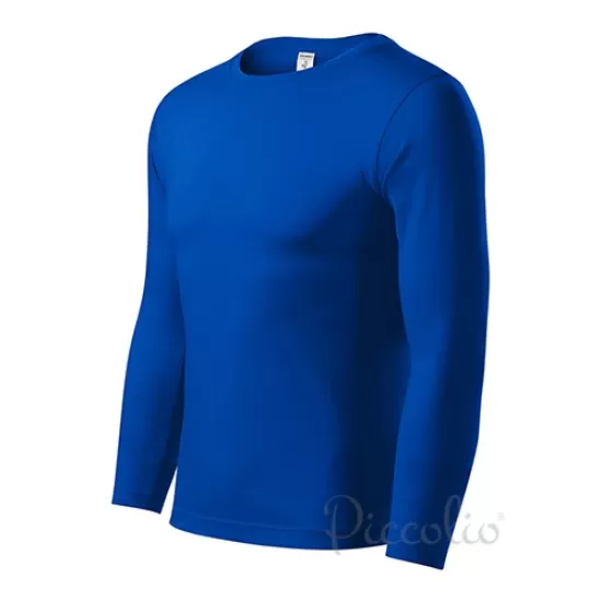 Tricou maneca lunga unisex, bumbac 150g/m2, Malfini P75, Albastru royal Tricou maneca lunga unisex, bumbac 150g/m2, Malfini P75, Albastru royal