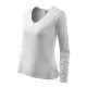Tricou maneca lunga femei, bumbac 180g/m2, Malfini Elegance 127, Alb Tricou maneca lunga femei, bumbac 180g/m2, Malfini Elegance 127, Alb