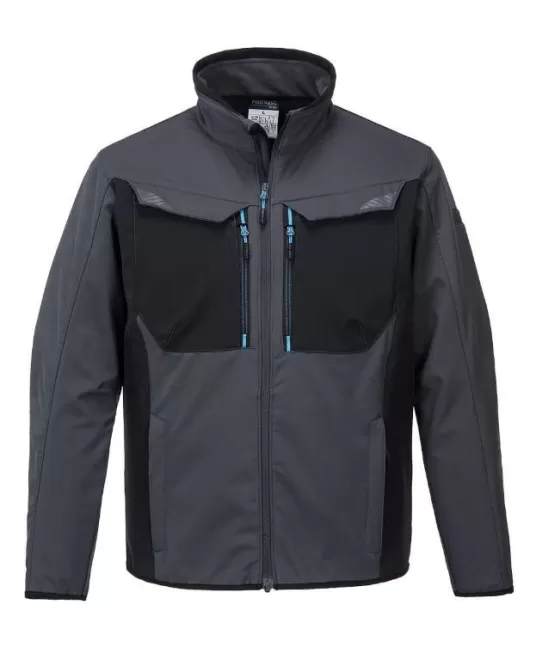 Jacheta softshell 3 straturi, colectia WX3 [T750] [T750] Gri metalic