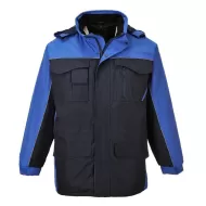 Jacheta vatuita parka ripstop, bleumarin albastru