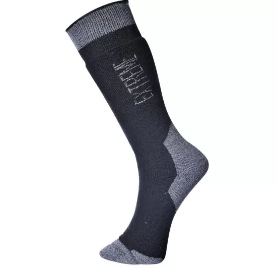 Sosete termice pentru temperaturi foarte scazute, 113g/m2, Negru si Gri Sosete termice pentru temperaturi foarte scazute, 113g/m2, Negru si Gri