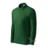 Tricou polo maneca lunga barbati, 200g/m2, Malfini LS 221, Verde sticla