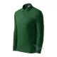 Tricou polo maneca lunga barbati, 200g/m2, Malfini LS 221, Verde sticla Tricou polo maneca lunga barbati, 200g/m2, Malfini LS 221, Verde sticla
