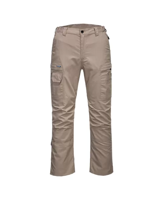 Pantaloni de lucru slimfit, ripstop rezistent la rupere, Bej Pantaloni de lucru slimfit, ripstop rezistent la rupere, Bej