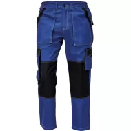 Pantaloni de lucru vara Max, bumbac 200g/mp, Albastru si negru