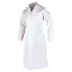 Halat bumbac pentru femei, 190 g/m2 Alb Halat bumbac pentru femei, 190 g/m2 Alb