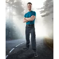 Pantaloni de lucru premium 4Tech, tercot 240g/m2,Gri Pantaloni de lucru premium 4Tech, tercot 240g/m2,Gri