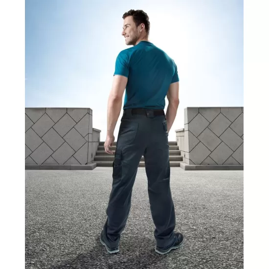 Pantaloni de lucru premium 4Tech, tercot 240g/m2,Gri Pantaloni de lucru premium 4Tech, tercot 240g/m2,Gri