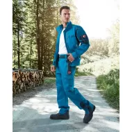 Jacheta de lucru rezistenta, 60% bumbac, 40% poliester, Vision, albastru