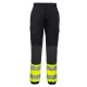 Pantaloni de protectie Hi-Vis reflectorizant Flexi, colectia KX3 [KX341] Negru si galben
