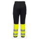 Pantaloni de protectie Hi-Vis reflectorizant Flexi, colectia KX3 [KX341] Negru si galben