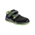 Sandale de protectie ESD foarte comode S1P Negru -verde