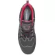 Pantofi de protectie cu bombeu compozit si lamela, S1P [G3197] Negru-Rosu