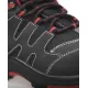 Pantofi de protectie cu bombeu compozit si lamela, S1P [G3197] Negru-Rosu