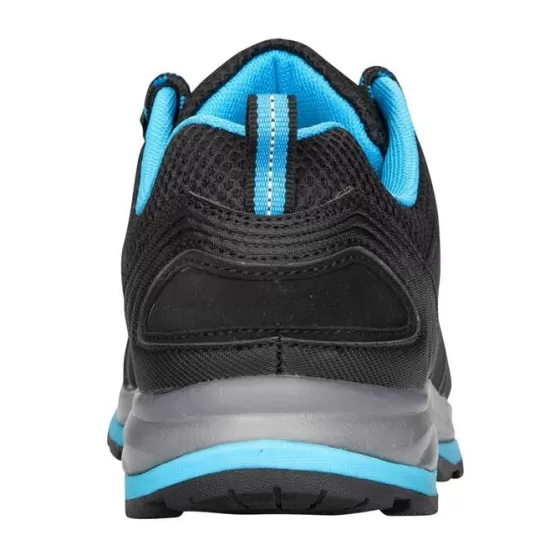 Pantofi de lucru femei, softshell O1 [G3319] Negru si albastru