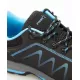 Pantofi de lucru femei, softshell O1 [G3319] Negru si albastru