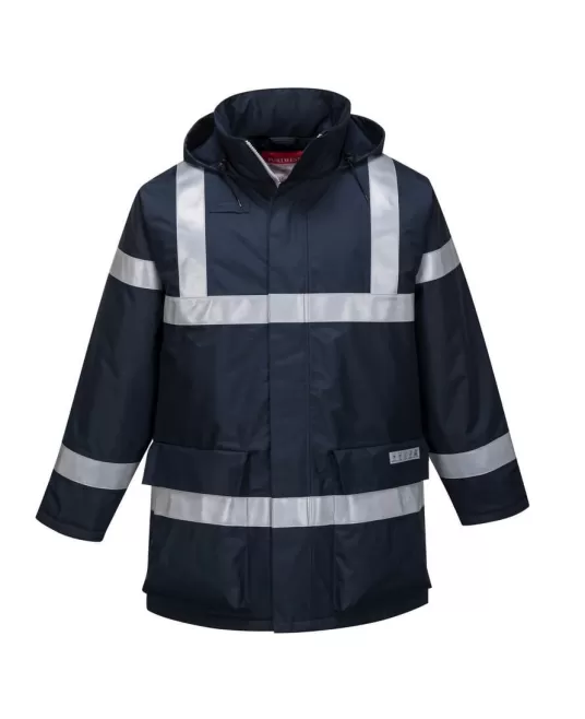 Jacheta ignifuga, antistatica Bizflame Rain Multinorm FR, Bleumarin Jacheta ignifuga, antistatica Bizflame Rain Multinorm FR, Bleumarin